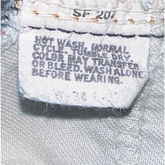 Vintage 1980s Red Tag Levi Jeans 32 x 30 - Picture 13 of 13